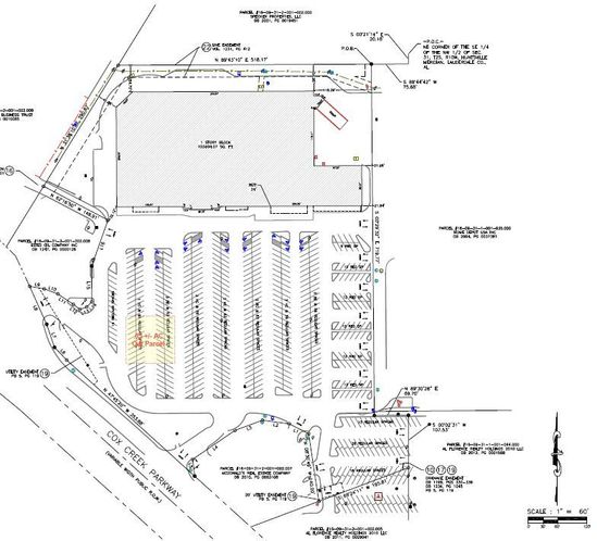 Cox Creek Plaza - Out Parcel: 308-356 Cox Creek Pky, Florence, AL 35630